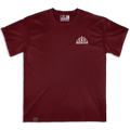 Camiseta Manga Corta Wokha Organic Mosquetón Granate