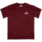 Camiseta Manga Corta Wokha Organic Mosquetón Granate
