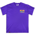 Camiseta manga corta Wokha Organic Wild Bear Morada